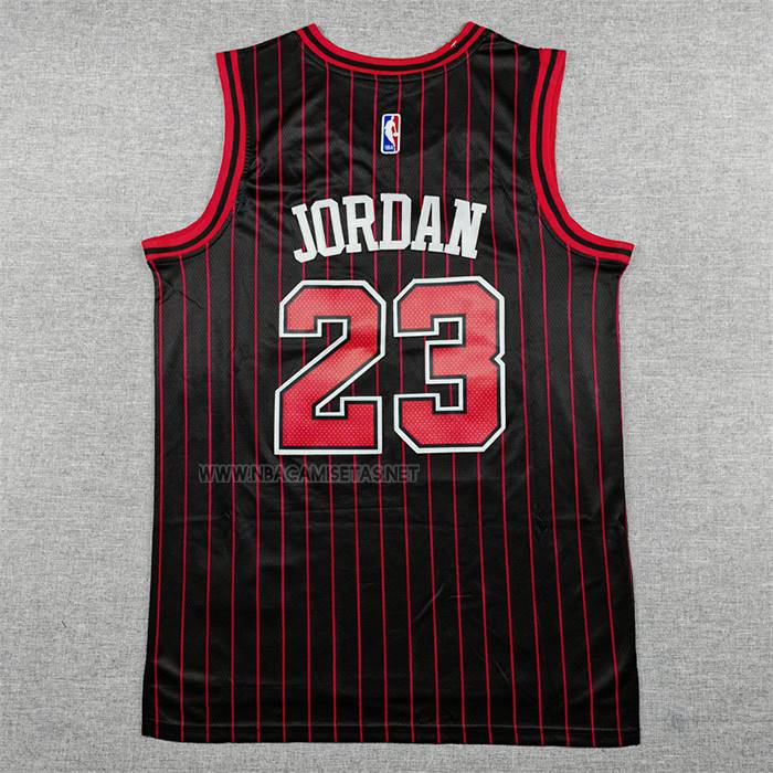 Camiseta Chicago Bulls Michael Jordan NO 23 Statement 2025-26 Negro